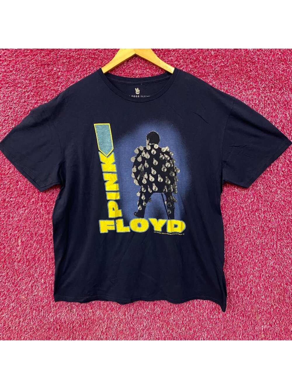 Pink Floyd 1989 World European Lightbulb Tour T-shirt XL